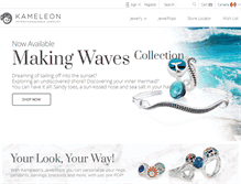 Tablet Screenshot of kameleonjewelry.com